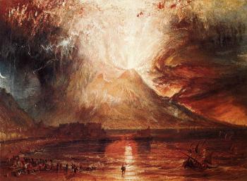 約瑟夫 瑪羅德 威廉 透納 Eruption of Vesuvius